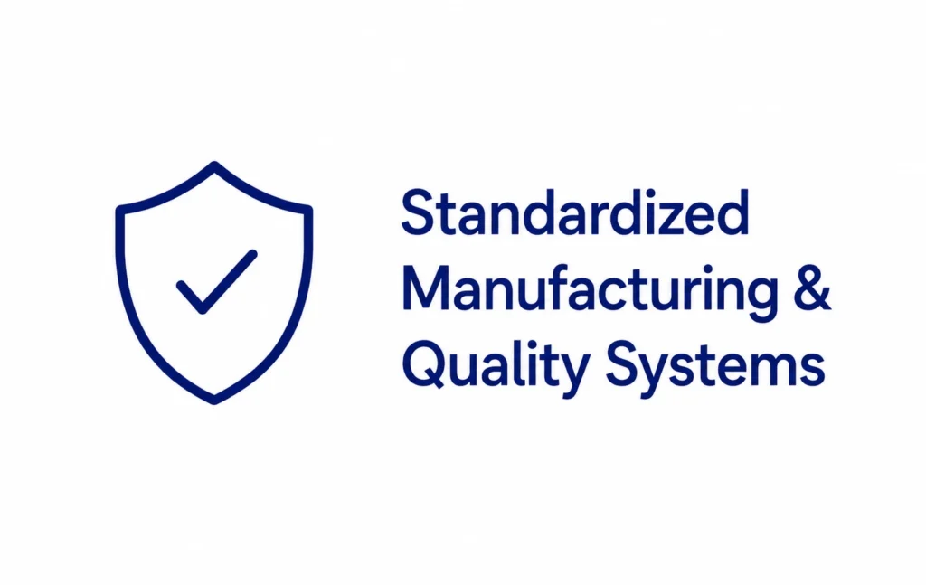 Standardized manufacturing and quality systems supporting reproducible brain organoid production